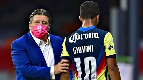 Herrera y Giovani Dos Santos no tuvieron la mejor relación.
