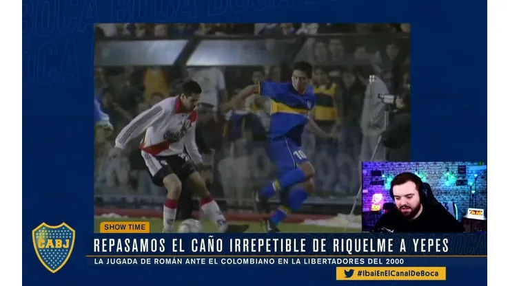 Video: la reacción de Ibai al caño de Riquelme a Yepes en vivo