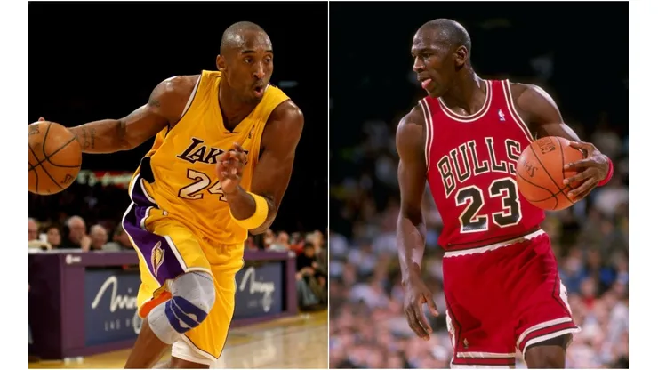Kobe Bryant y Michael Jordan
