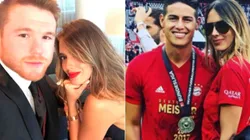Saúl Canelo Álvarez, Shannon de Lima y James Rodríguez (Foto: @canelo y @shadelima)
