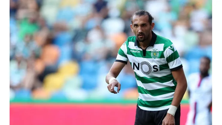 Hernán Barcos también jugó en el Sporting de Lisboa.