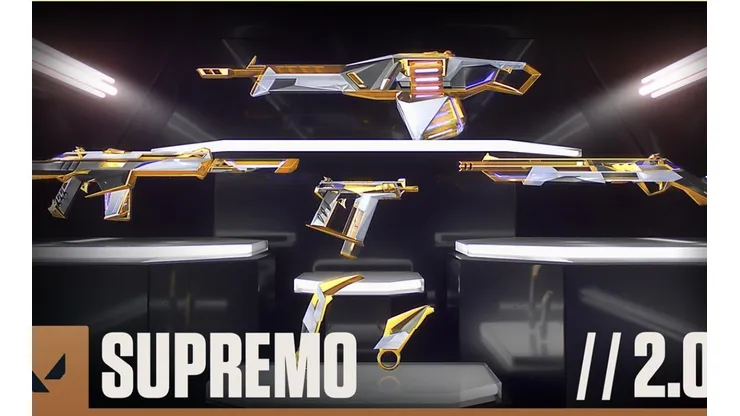 Primer vistazo a la nueva línea de diseños Supremo 2.0 para VALORANT
