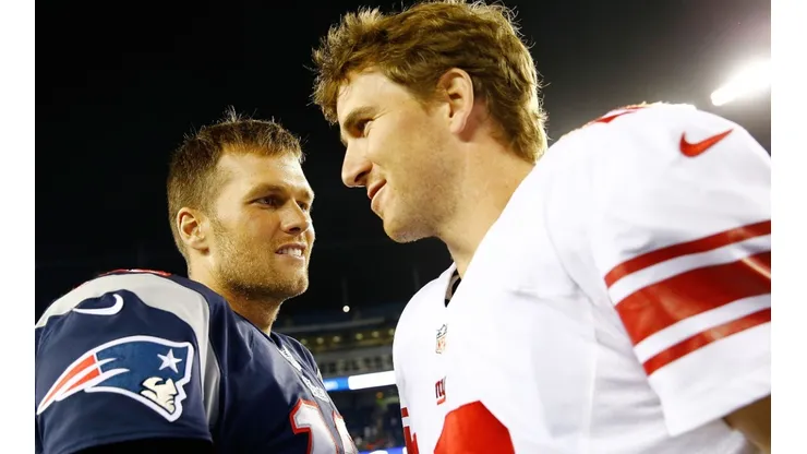 Tom Brady y Eli Manning