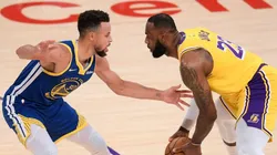 Stephen Curry y LeBron James