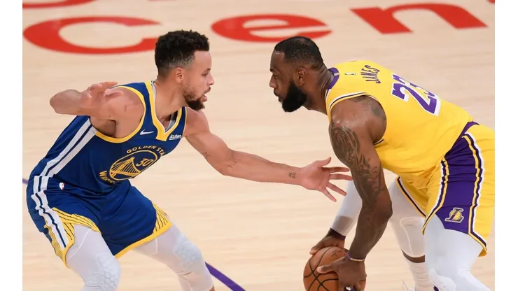 Stephen Curry y LeBron James