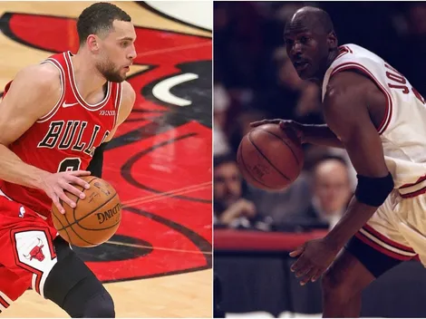 Triple récord de Michael Jordan acaba de ser conseguido por Zach LaVine