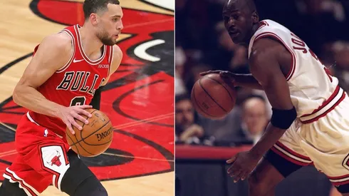 Zach LaVine y Michael Jordan (Foto: Getty)