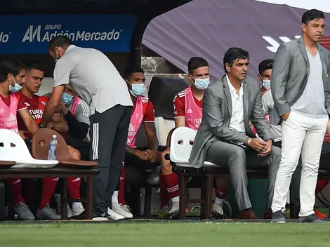 Revelan que Gallardo se dio cuenta al segundo 30 que Borré estaba lesionado