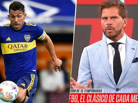 Vignolo le mandó un mensaje a Tevez después del empate ante Sarmiento: "Boca necesita a su líder"