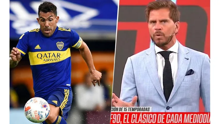 Vignolo le mandó un mensaje a Tevez después del empate ante Sarmiento: "Boca necesita a su líder"