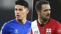 James Rodríguez y Danny Ings, Premier League (Imagen: Getty)