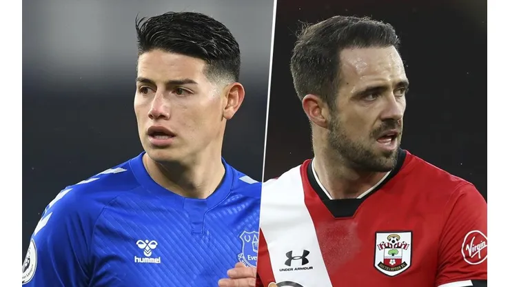 James Rodríguez y Danny Ings, Premier League (Imagen: Getty)
