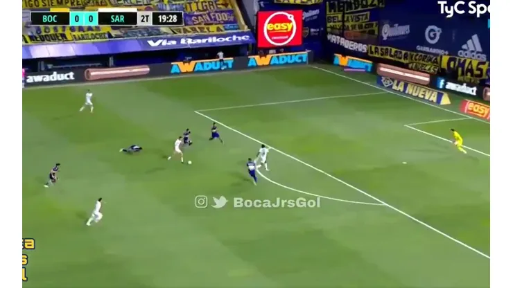 Video: Alanís hizo la jugada de su vida y puso el 1 a 0 para Sarmiento