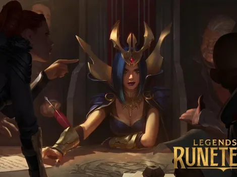 Esta es la nueva carta de campeón de Le Blanc que llega a Legends of Runeterra