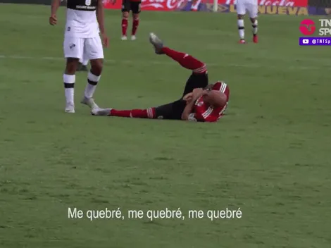 Publican un video desgarrador de los gritos de Pinola después de fracturarse