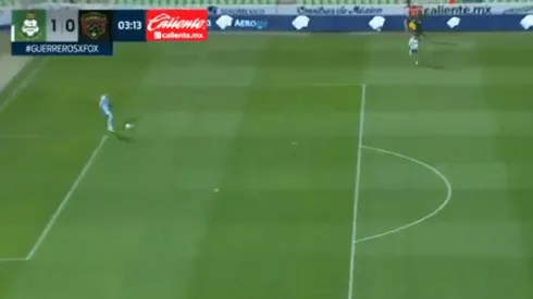 Tremendo error del portero Palos.