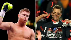 Saul Canelo Álvarez y Tom Brady