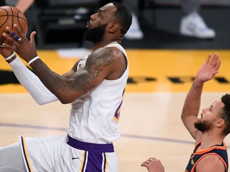 LeBron sacó a bailar a Curry: paliza de Lakers a los Warriors