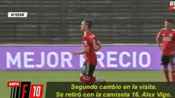 Video: así anunció la voz del estadio el ingreso de Palavecino