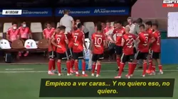 Video: el pedido de Gallardo a los jugadores de River en pleno partido
