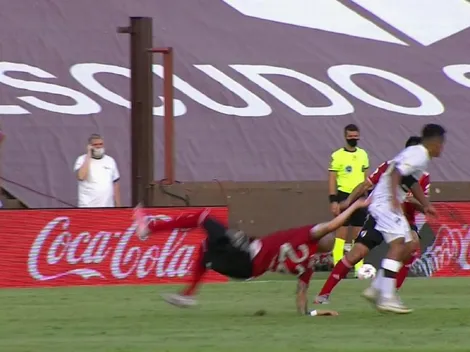 Nos dolió a todos: Pinola cayó muy mal, se dobló todo el brazo y se tuvo que ir