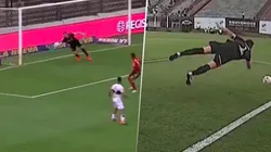 En modo 2018: terrible atajada de Armani para evitar el empate de Platense