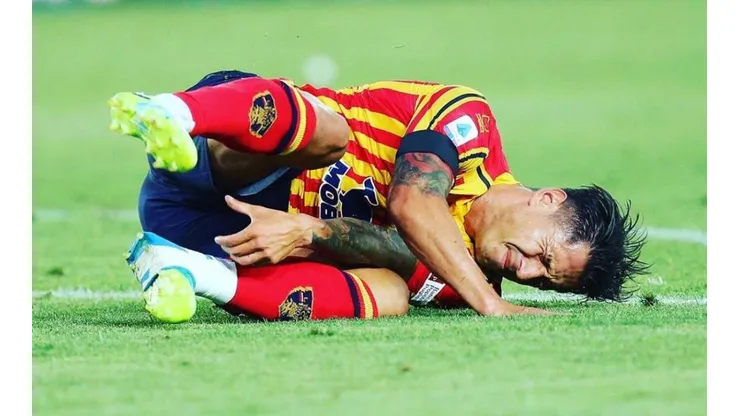 Lapadula jugó en la derrota contra el Nápoli.