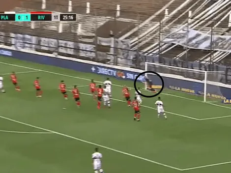 Video: horror de Armani, que se salvó porque el gol de Platense fue anulado