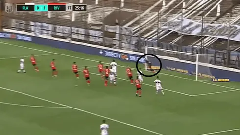 El blooper de Franco Armani.