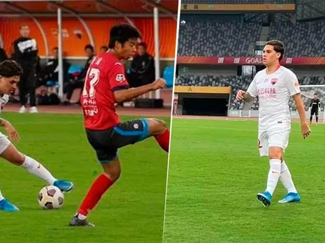 Locura en China: Juan Fernando Quintero jugó su primer partido con el Shenzhen