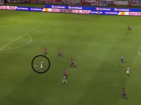 Video: Giménez metió una vaselina de afuera del área para que sufra todo San Lorenzo