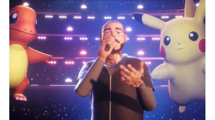 Así fue el concierto virtual de Post Malone en el 25° Aniversario de Pokémon