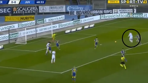 El gol de Cristiano Ronaldo.