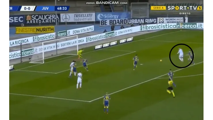 El gol de Cristiano Ronaldo.