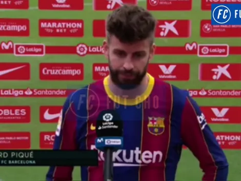La frase que usó Piqué para darle esperanzas al Barcelona