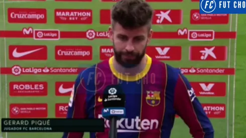 La frase que usó Piqué para darle esperanzas al Barcelona