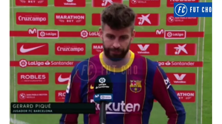 La frase que usó Piqué para darle esperanzas al Barcelona