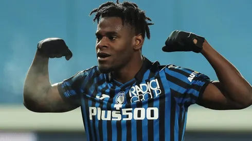 Duván Zapata, delantero y estrella del Atalanta de Italia.