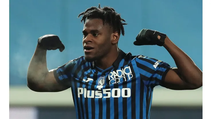 Duván Zapata, delantero y estrella del Atalanta de Italia.