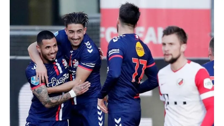 Sergio Peña anotó su primer tanto en la temporada.