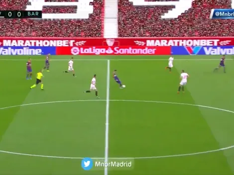 Messi asistió como si estuviese jugando con los hijos y Dembélé hizo el 1-0