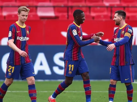 Koeman metió mano, Messi fue la figura y Barcelona venció 2-0 al Sevilla