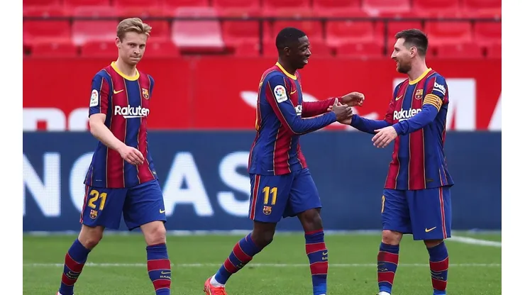 Koeman metió mano, Messi fue la figura y Barcelona venció 2-0 al Sevilla