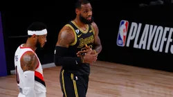 LeBron James y Carmelo Anthony (Foto: Getty)