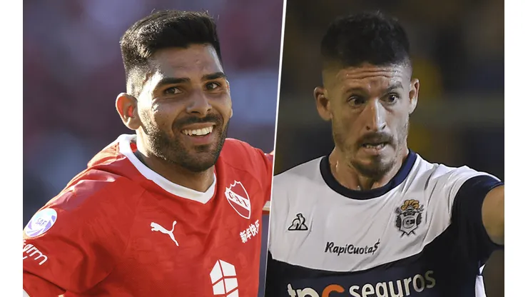 Independiente vs. Gimnasia LP por la Copa de la Liga Profesional (Foto: Getty Images).