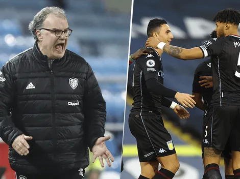 Bielsa terminó enojadísimo: al Leeds lo madrugó el Aston Villa y perdió 1 a 0