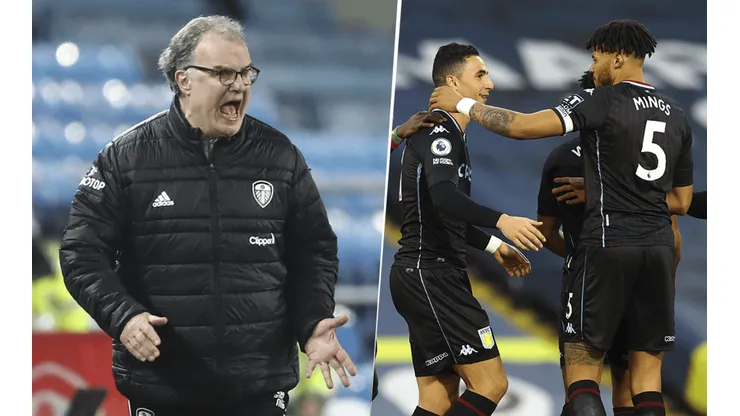Bielsa terminó enojadísimo: al Leeds lo madrugó el Aston Villa y perdió 1 a 0