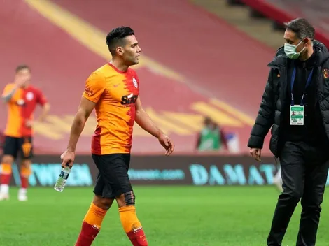 Ocho semanas después: así fue el regreso de Falcao con el Galatasaray