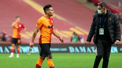 Radamel Falcao volvió a sumar minutos de competencia en Turquía.