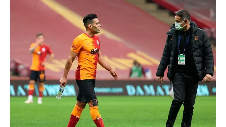 Radamel Falcao volvió a sumar minutos de competencia en Turquía.